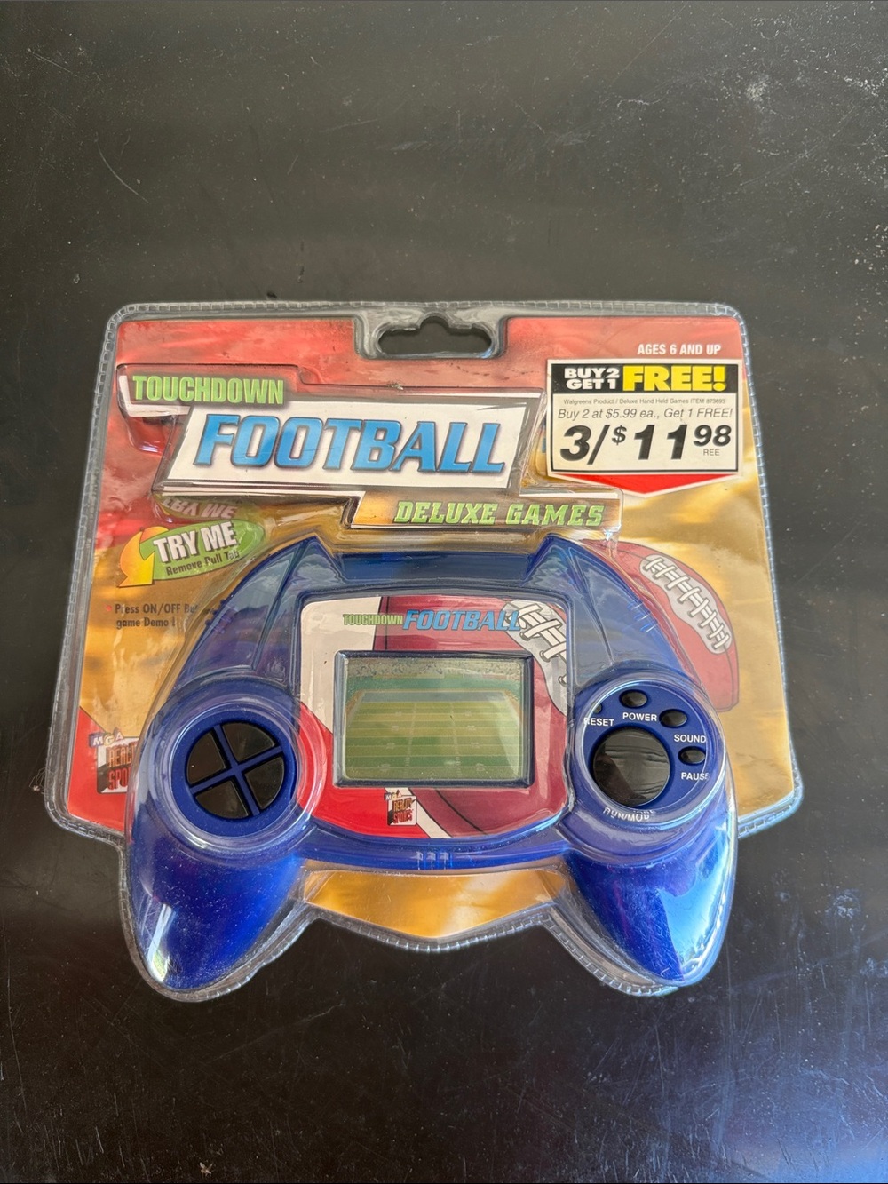 Touchdown Football Deluxe Games Handheld Electronic Game - Blue